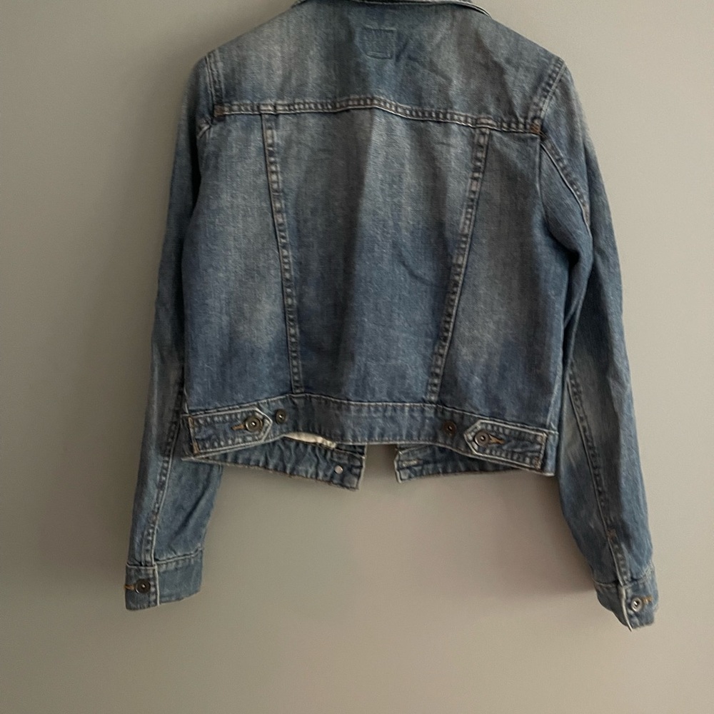JC Penny Dark Wash Denim Jacket - Size Small - Picture 4 of 4